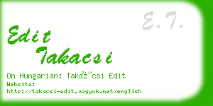 edit takacsi business card